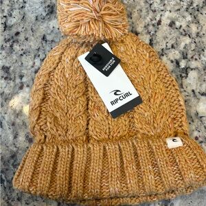 Rip Curl Women's Mustard Knit Beanie